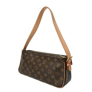 Louis Vuitton Shoulder Viva Bag Brown Canvas Cite Monogram